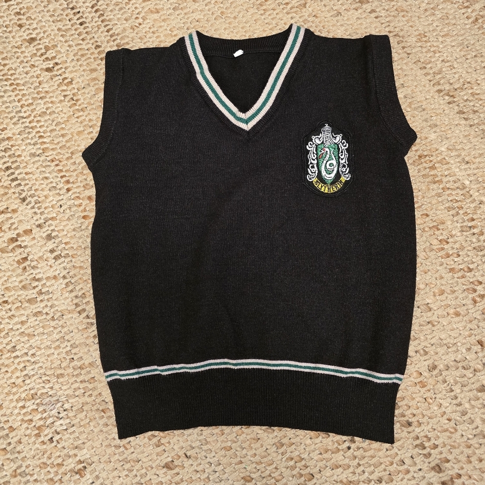 Harry Potter Slytherin Crest Sweater Vest